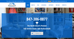 Desktop Screenshot of northshoreestatesales.com